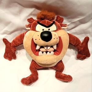 Retro 2002 Tasmanian Devil 12" Looney Tunes Plush Toy by Ganz